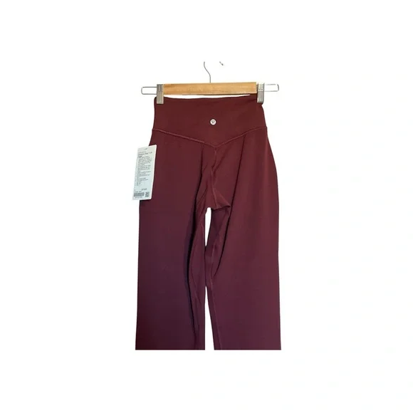 Lululemon Athletica Burgundy Leggings - Picture 4 of 4